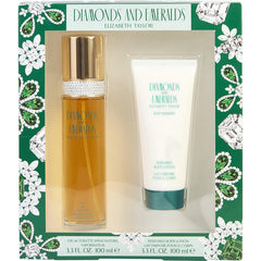 Diamonds & Emeralds   Edt Spray 3.3 Oz & Body Lotion