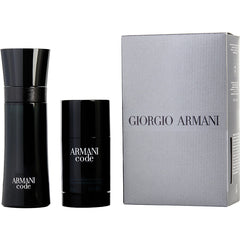 Armani Code   Edt Spray 2.5 Oz & Alcohol Free Deodorant Stick