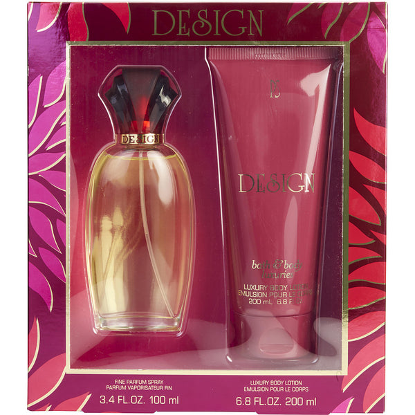 Design - Eau De Parfum Spray 3.4 Oz & Body Lotion