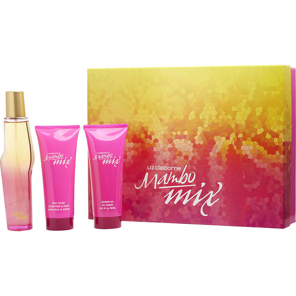 Mambo Mix - Eau De Parfum Spray 3.4 Oz & Body Lotion 3.4 Oz & Shower Gel 3.4 Oz