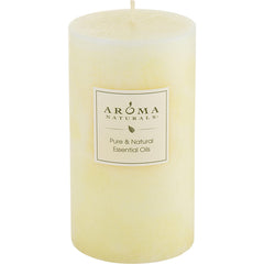 Peace Pearl Aromatherapy - One 2.75x5 Inch Pillar Aromatherapy Candle.  Combines The Essential Oils Of Orange, Clove & Cinnamon To Create A Warm And Comfortable Atmosphere.  Burns Approx.