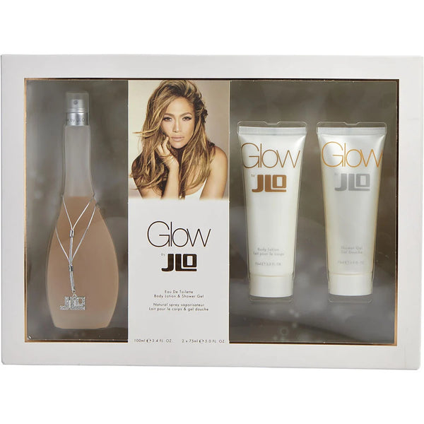 Glow - Edt Spray 3.4 Oz & Body Lotion 2.5 Oz & Shower Gel 2.5 Oz