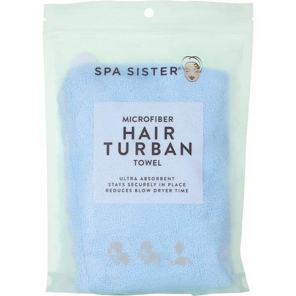 Spa Accessories - Spa Sister Microfiber Hair Turban - White