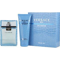 Versace Man Eau Fraiche - Edt Spray 3.4 Oz & Shower Gel