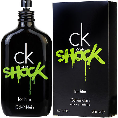 Ck One Shock Eau De Toilette Spray 6.7 oz