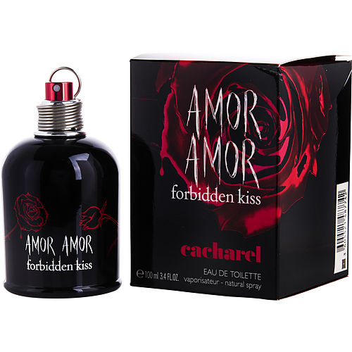Amor Amor Forbidden Kiss Eau De Toilette Spray 3.4 oz