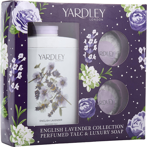 Yardley   English Lavender Talc 7 Oz & Soap