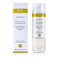Ren   Clarimatte T Zone Control Cleansing Gel (For Combination To Oily Skin)