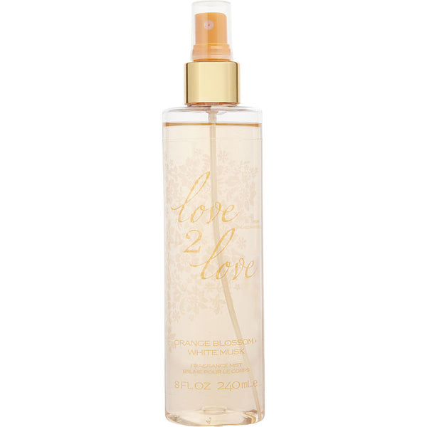 Love 2 Love    Orange Blossom & White Musk Fragrance Mist Spray