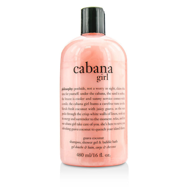 Philosophy   Cabana Girl Shampoo, Shower Gel & Bubble Bath