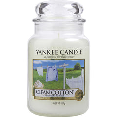 Yankee Candle - Clean Cotton Scented Large Jar