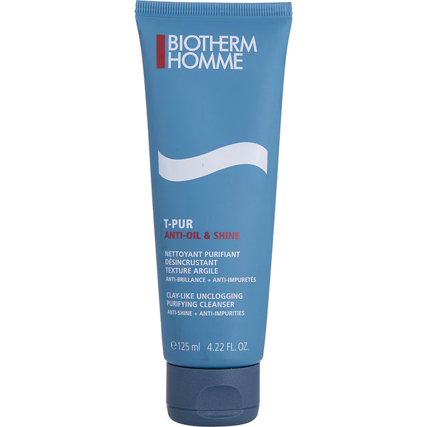 Biotherm    Homme T Pur Anti Oil & Shine Clay Like Unclogging Purifying Cleanser