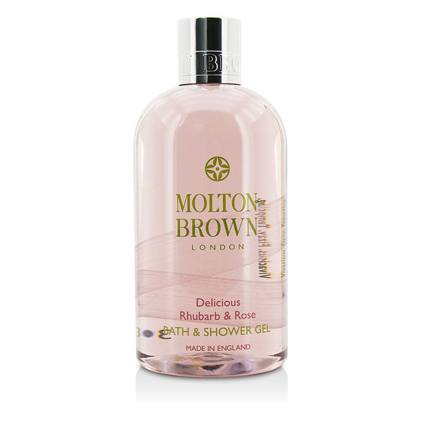 Molton Brown - Delicious Rhubarb & Rose Bath & Shower Gel  --300ml/10oz