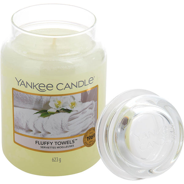 Yankee Candle   Fluffy Towels Scented Large Jar