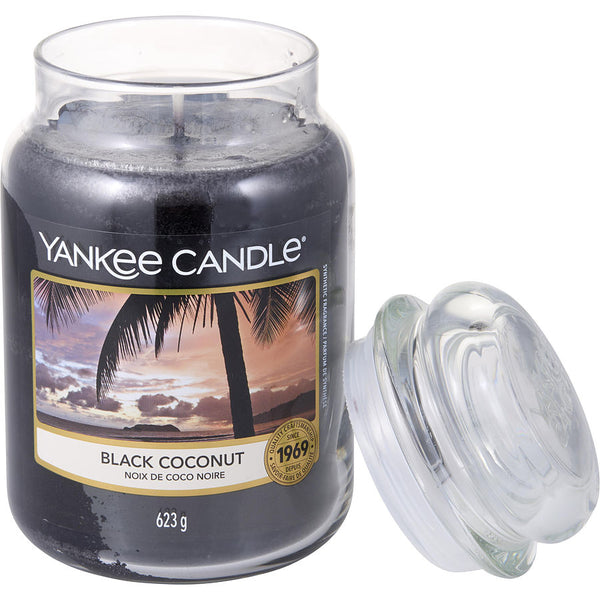 Yankee Candle - Black Coconut Scented Large Jar