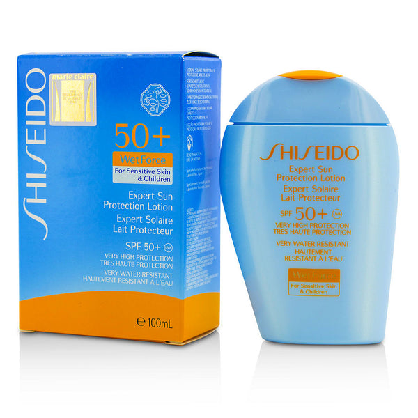 Shiseido   Expert Sun Protection Lotion Wetforce For Sensitive Skin & Children Spf 50+ Uva