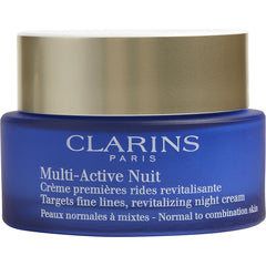 Clarins   Multi Active Night Targets Fine Lines Revitalizing Night Cream ( Normal to Combination Skin )