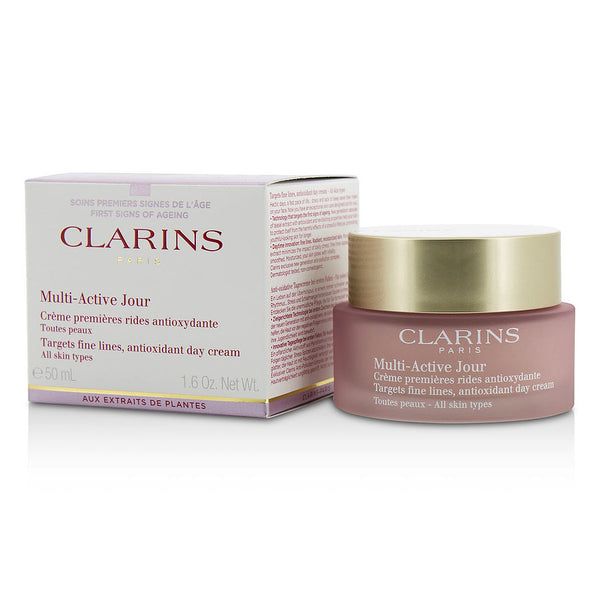 Clarins - Multi-Active Day Targets Fine Lines Antioxidant Day Cream - For All Skin Types
