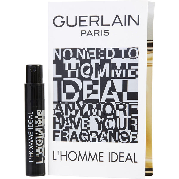 Guerlain L'homme Ideal   Edt Spray Vial On Card