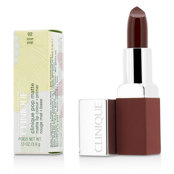 Clinique   Pop Matte Lip Colour + Primer   # 02 Icon Pop