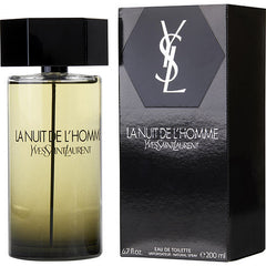 La Nuit De L'homme Yves Saint Laurent Eau De Toilette Spray (New Packaging) 6.7 oz