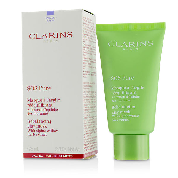 Clarins   Sos Pure Rebalancing Clay Mask With Alpine Willow   Combination To Oily Skin