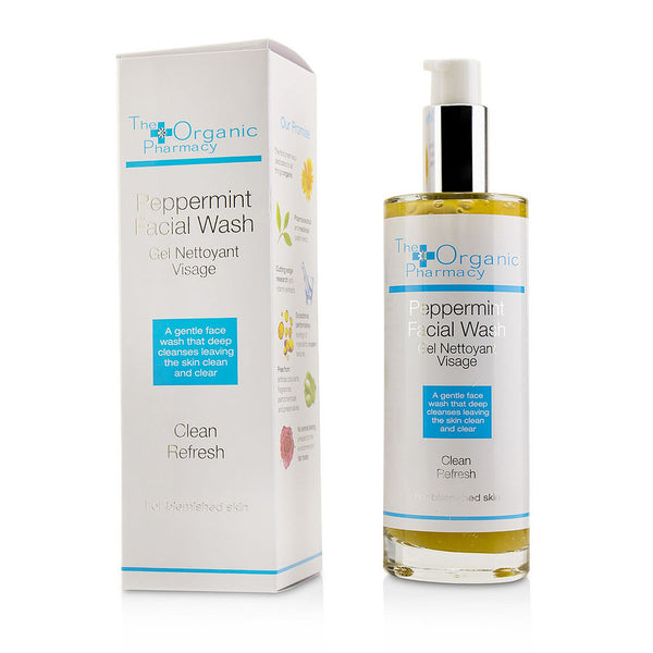 The Organic Pharmacy - Peppermint Facial Wash - For Blemished Skin