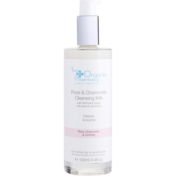 The Organic Pharmacy - Rose & Chamomile Cleansing Milk - For Sensitive Skin