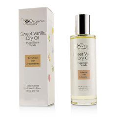 The Organic Pharmacy - Sweet Vanilla Dry Oil - Multi-use For Face, Body & Hair