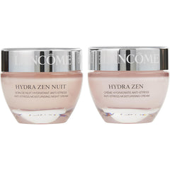 Lancome   Hydra Zen Moisturising Partners Set: Anti stress Moisturising Cream 50ml/1.7oz + Anti stress Moisturising Night Cream 50ml/1.7oz   All Skin Types