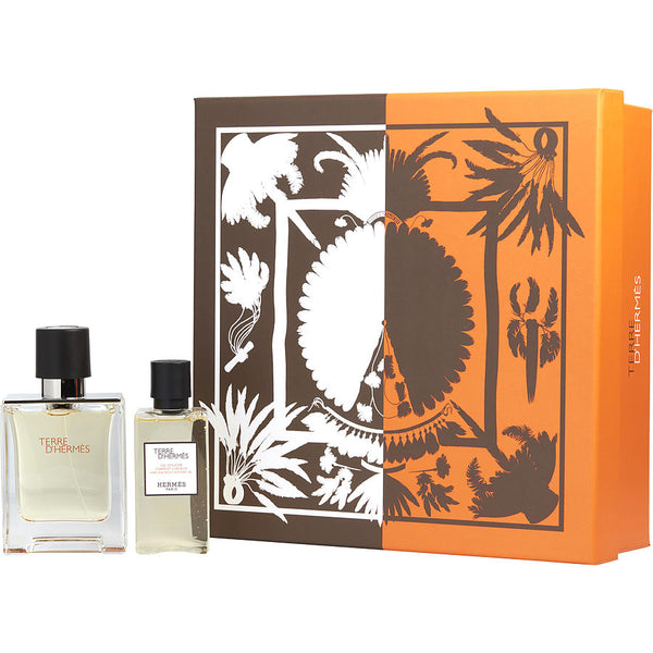 Terre D'hermes   Edt Spray 1.6 Oz & Shower Gel