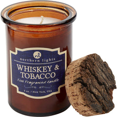 Whiskey & Tobacco Scented - Spirit Jar Candle - 5 Oz. Burns Approx.