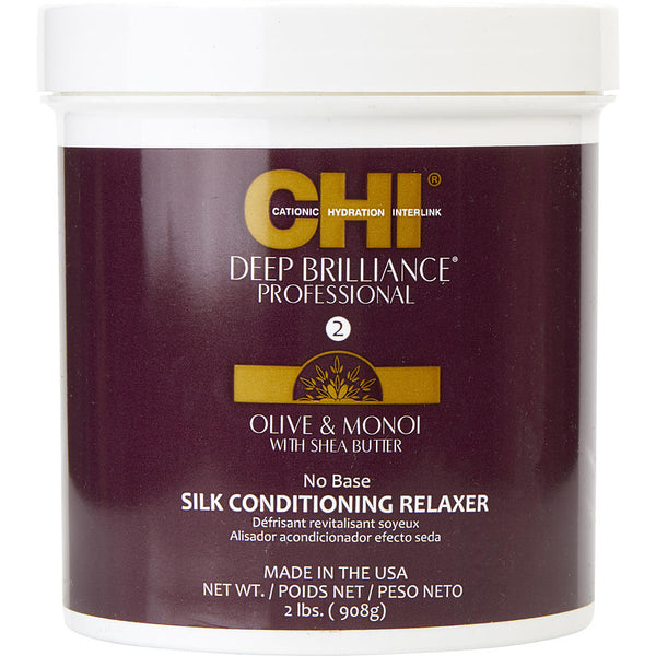 Chi   Deep Brilliance Olive & Monoi Silk Conditioning Relaxer