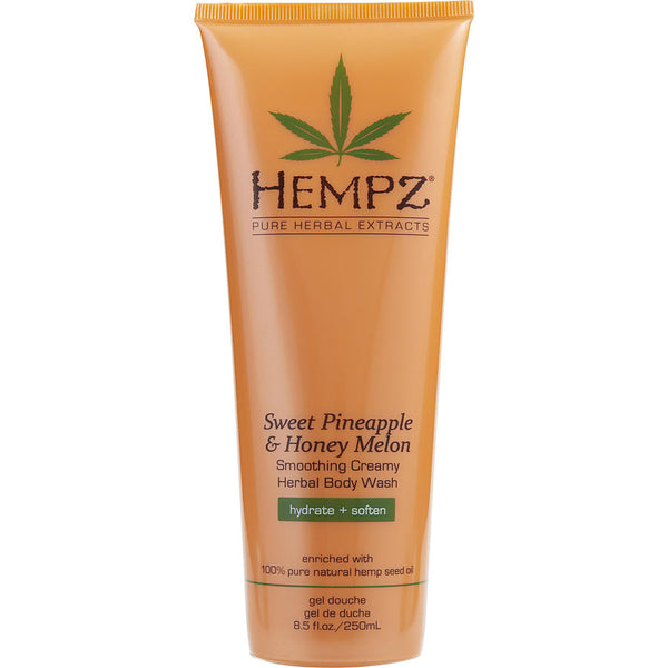 Hempz   Sweet Pineapple And Honey Melon Smoothing Creamy Herbal Body Wash