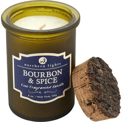 Bourbon & Spice Scented    Spirit Jar Candle   5 Oz. Burns Approx.