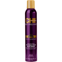 Chi - Deep Brilliance Olive & Monoi Optimum Finish Flexible Hold Hairspray