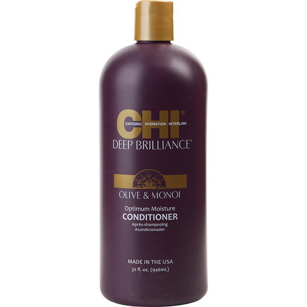 Chi - Deep Brilliance Olive & Monoi Optimum Moisture Conditioner