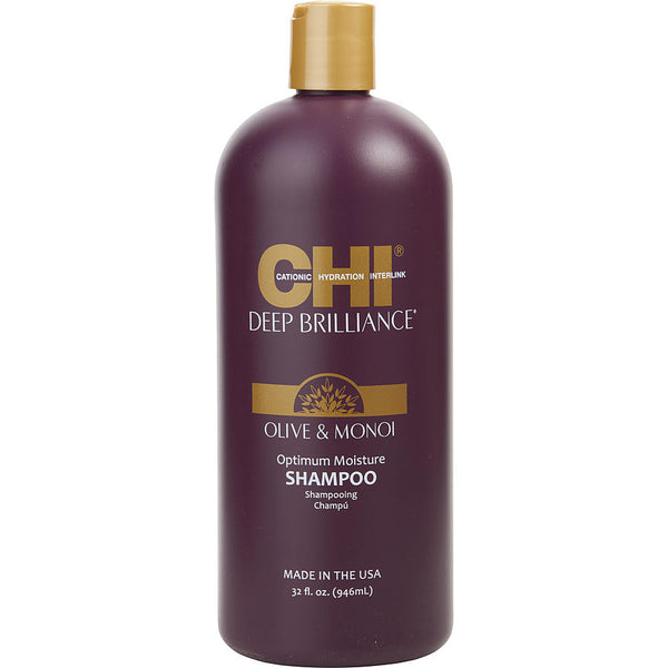 Chi - Deep Brilliance Olive & Monoi Optimum Moisture Shampoo