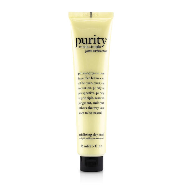 Philosophy   Purity Made Simple Pore Extractor Exfoliating Clay Mask