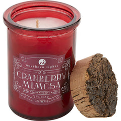 Cranberry Mimosa Scented    Spirit Jar Candle   5 Oz. Burns Approx.