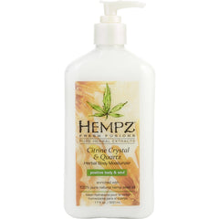 Hempz   Fresh Fusions Citrine Crystal & Quartz Herbal Body Moisturizer