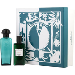 Hermes D'orange Vert   Eau De Cologne Spray 3.3 Oz & Shower Gel