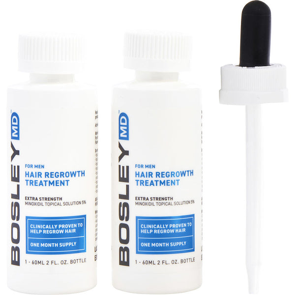 Bosley - Bosleymd Men's Hair Regrowth Treatment For Men Extra Strength Minoxidil 5% Topical Solution - Two Month Supply 2