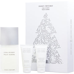 L'eau D'issey - Edt Spray 4.2 Oz & After Shave Balm 1.6 Oz & Shower Gel 1.6 Oz