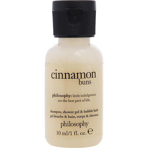 Philosophy Cinnamon Buns Shampoo, Shower Gel & Bubble Bath 30ml/1oz