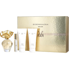 Bcbgmaxazria Bon Chic - Eau De Parfum Spray 3.4 Oz & Body Lotion 3.4 Oz & Shower Gel 3.4 Oz & Eau De Parfum Rollerball 0.34 Oz Mini