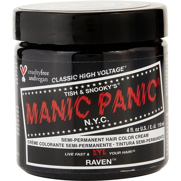 Manic Panic   High Voltage Semi permanent Hair Color Cream   # Raven