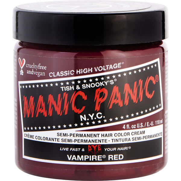 Manic Panic   High Voltage Semi permanent Hair Color Cream   # Vampire Red