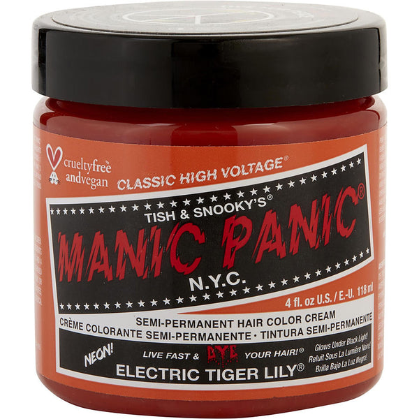 Manic Panic   High Voltage Semi permanent Hair Color Cream   # Electric Tiger Lily