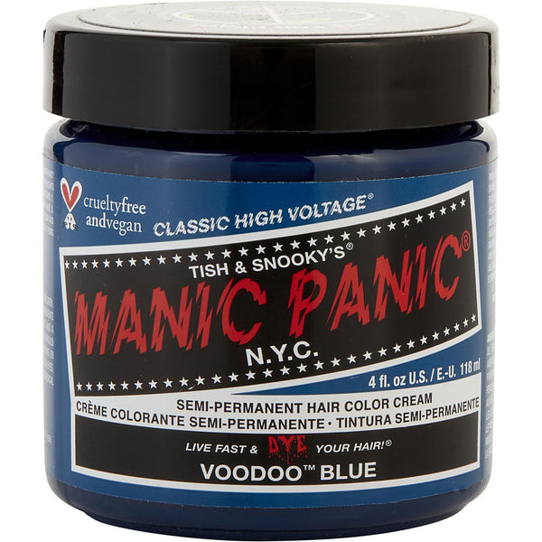 Manic Panic   High Voltage Semi permanent Hair Color Cream   # Voodoo Blue